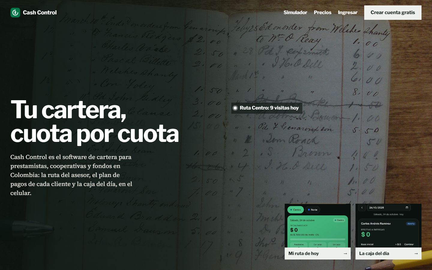 Portada de Cash Control